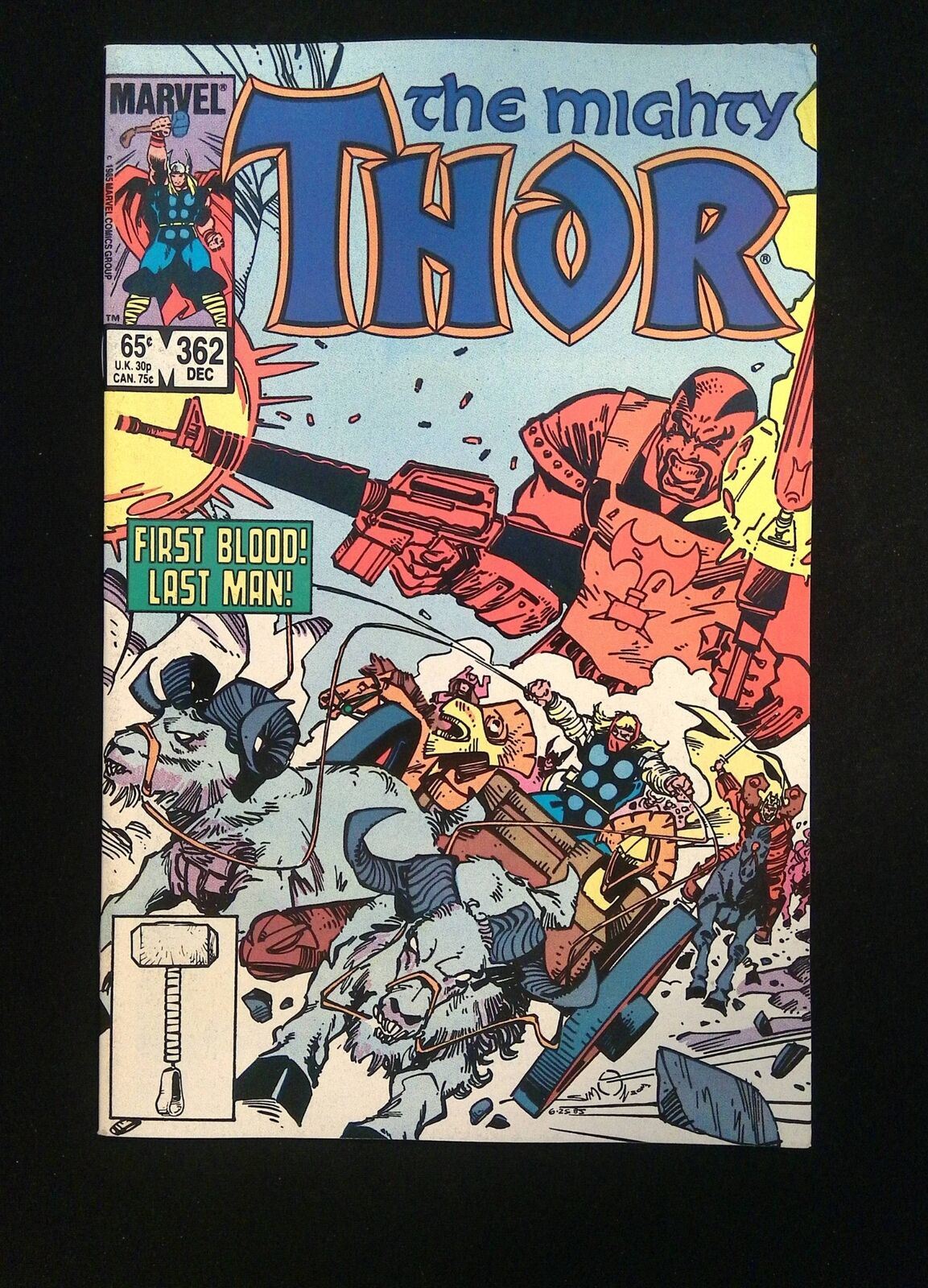 Thor #362 MARVEL Comics 1985 VF+