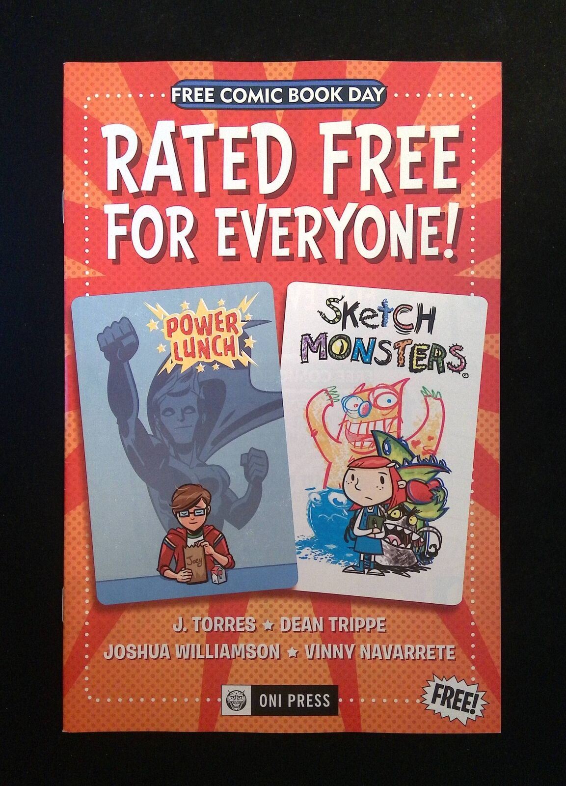 Rated Free For Everyone FCBD #0 ONI PRESS Comics 2011 NM-