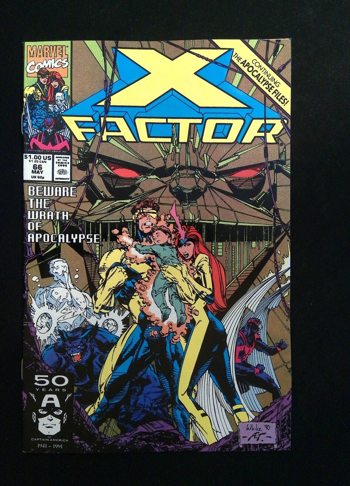 X-Factor #66 MARVEL Comics 1991 VF+