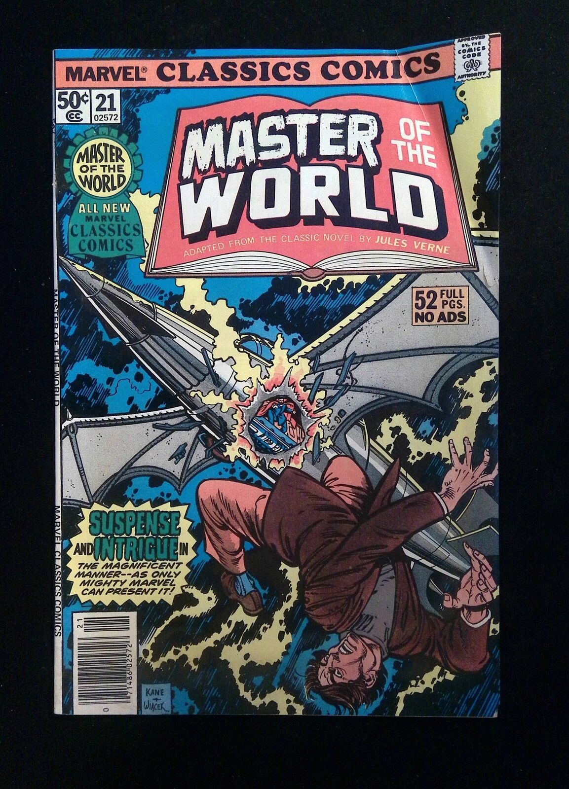 Marvel Classics Comics Series #21 MARVEL Comics 1977 FN NEWSSTAND