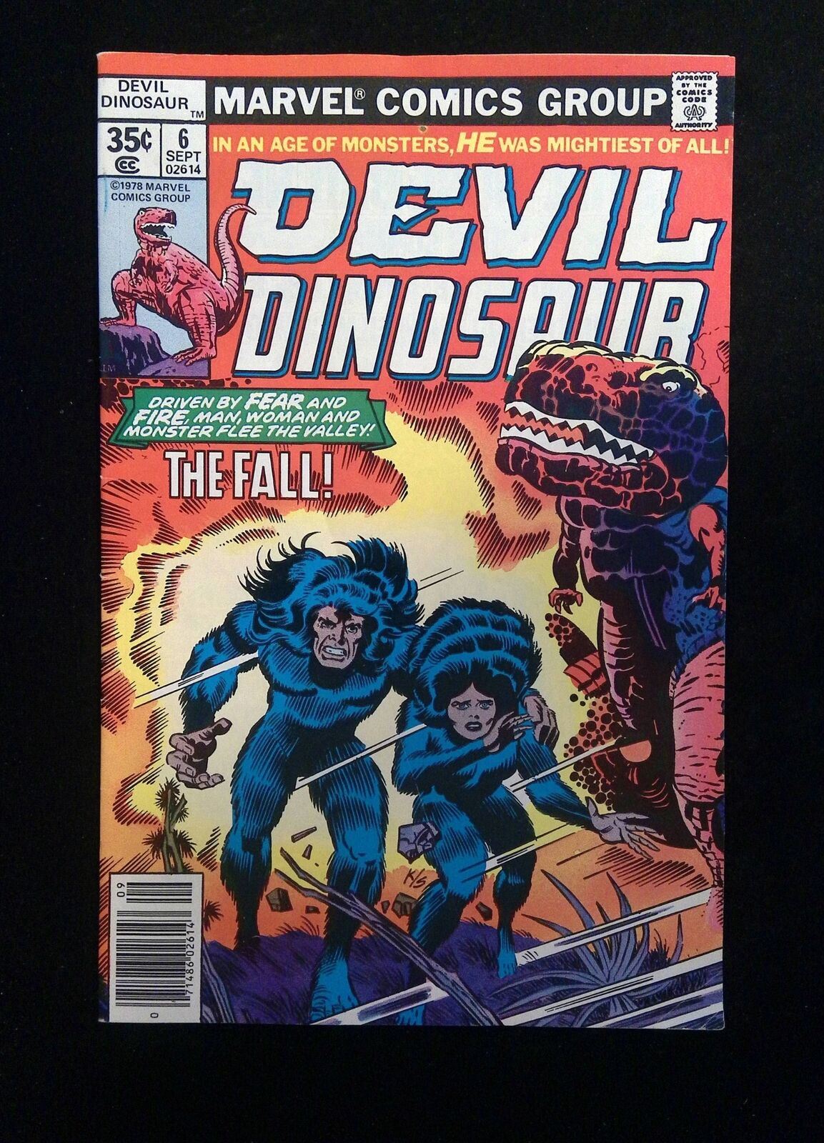 Devil Dinosaur #6 MARVEL Comics 1978 VF- NEWSSTAND