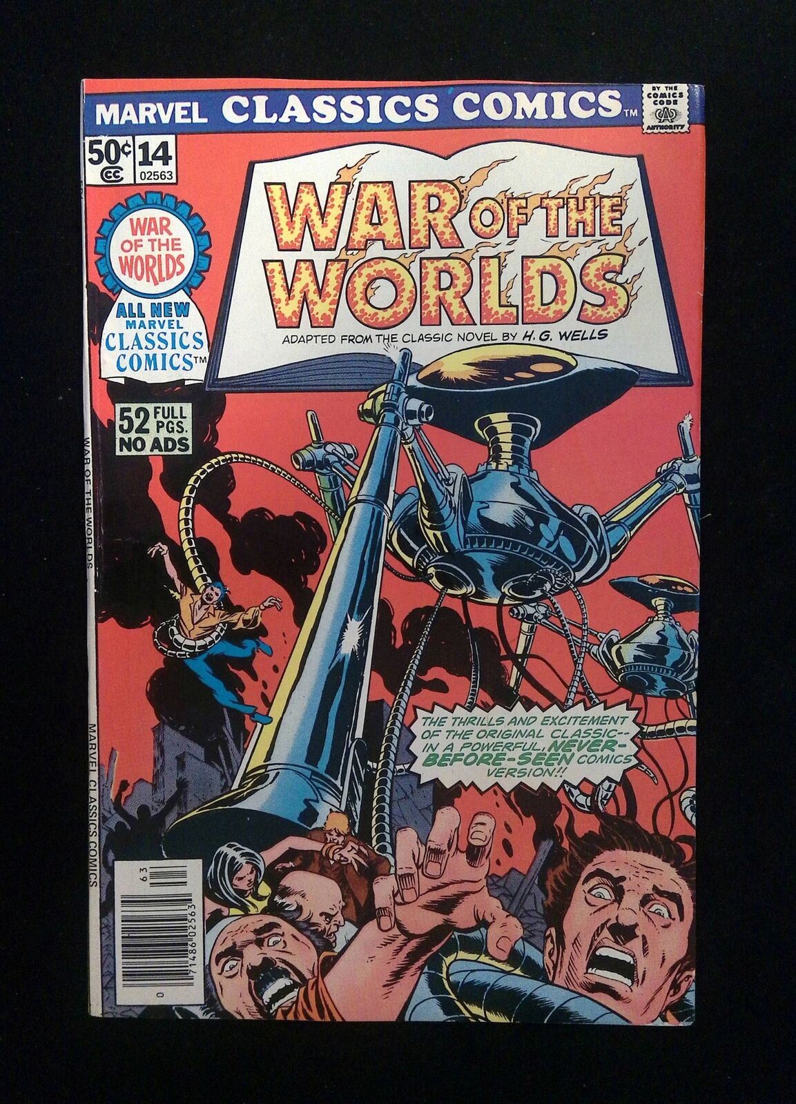 Marvel Classics Comics Series #14 MARVEL Comics 1977 FN/VF NEWSSTAND