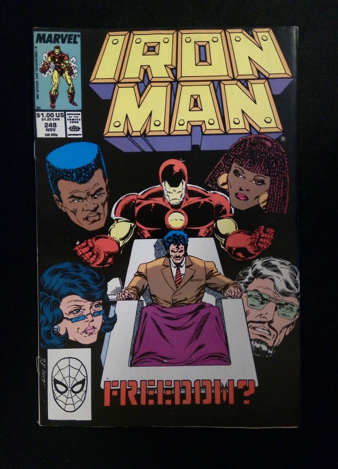 Iron Man #248 MARVEL Comics 1989 VF-