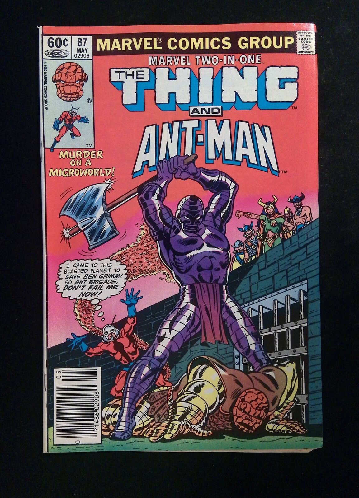 Marvel Two-In-One #87 Marvel Comics 1982 FN Newsstand