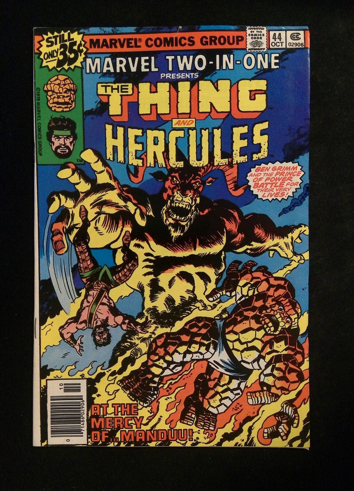Marvel Two-In-One #44 Marvel Comics 1978 FN+ Newsstand