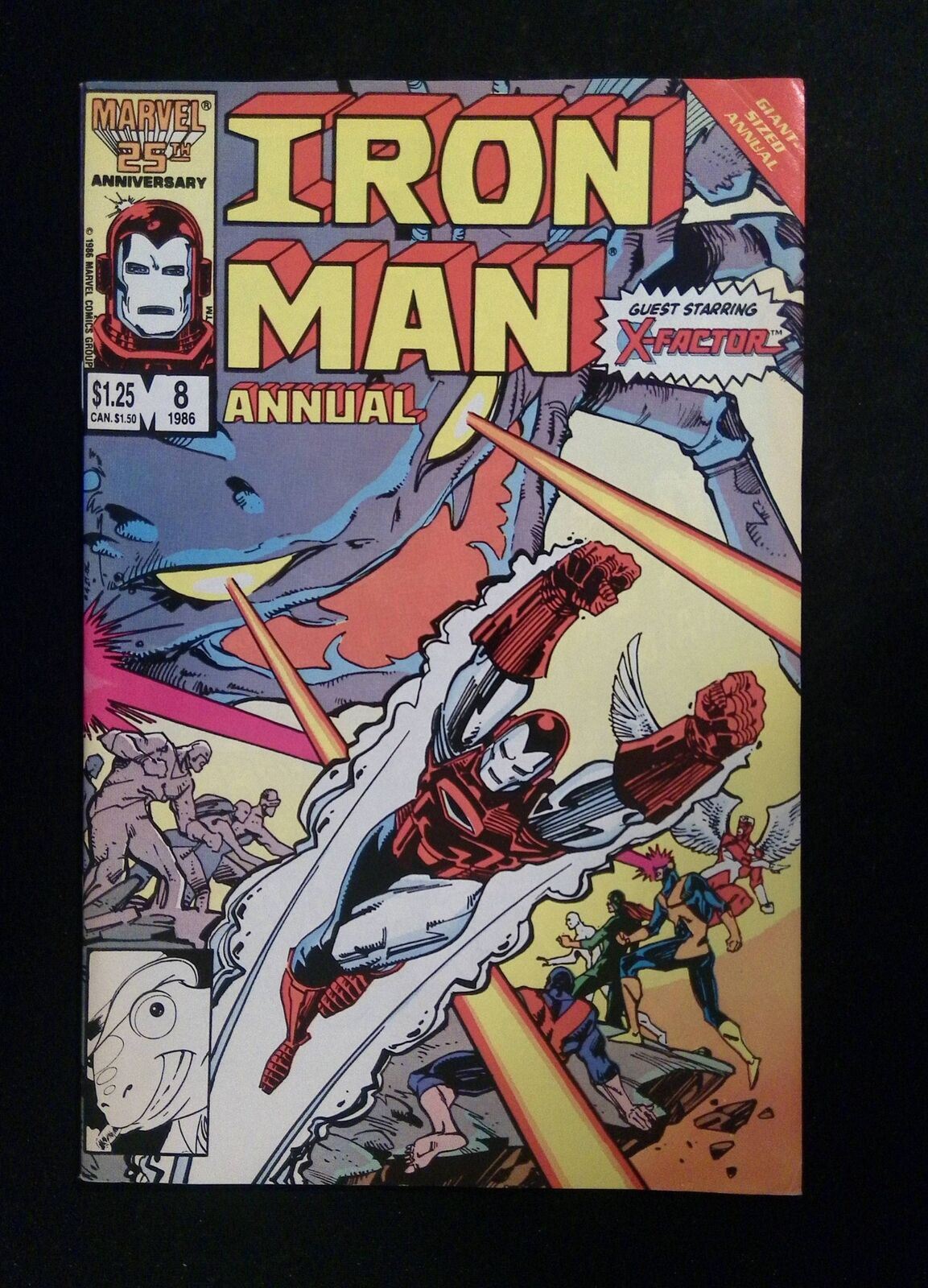 Iron Man Annual #8 MARVEL Comics 1986 VF+