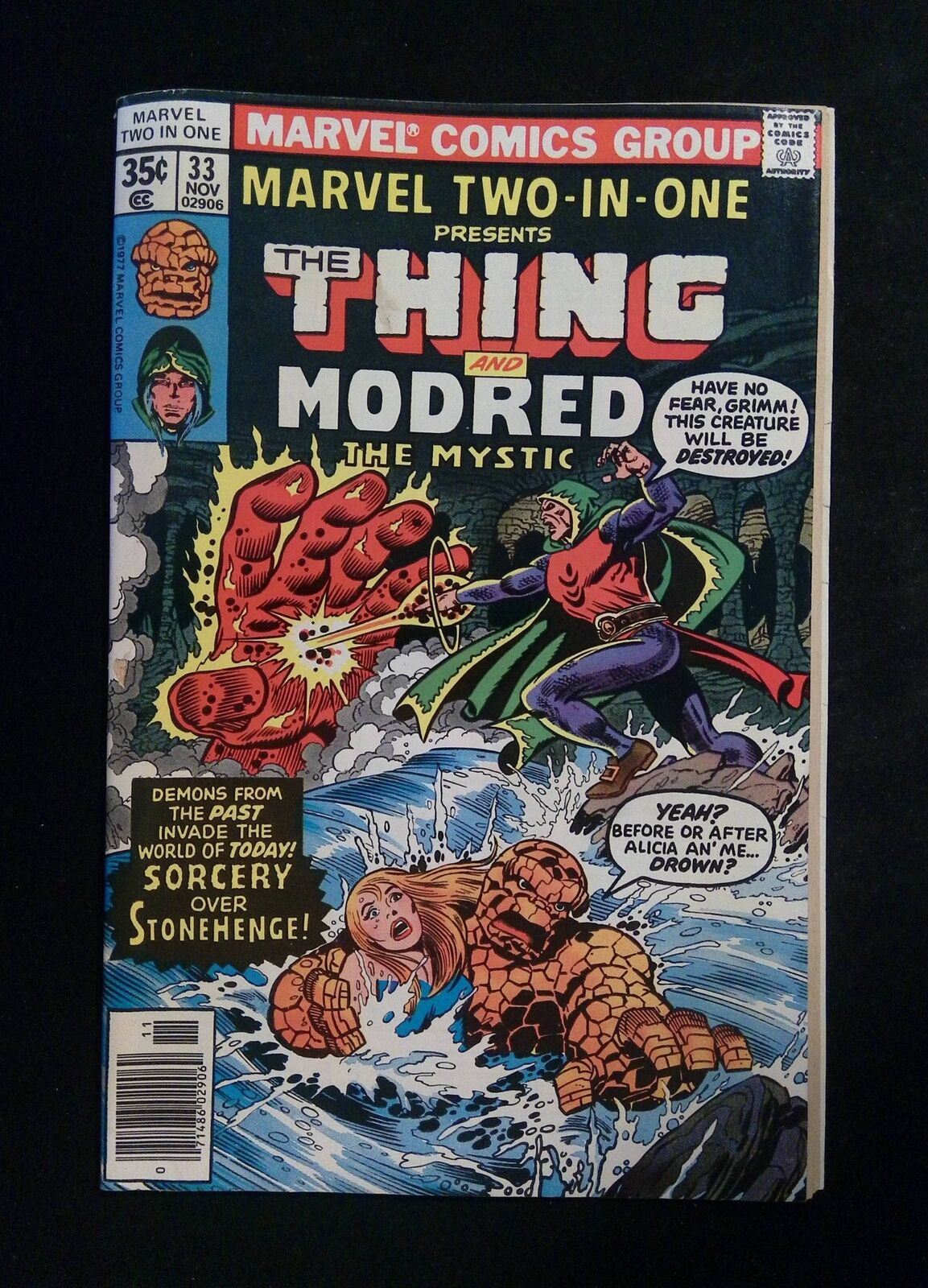 Marvel Two-In-One #33 Marvel Comics 1977 FN/VF Newsstand