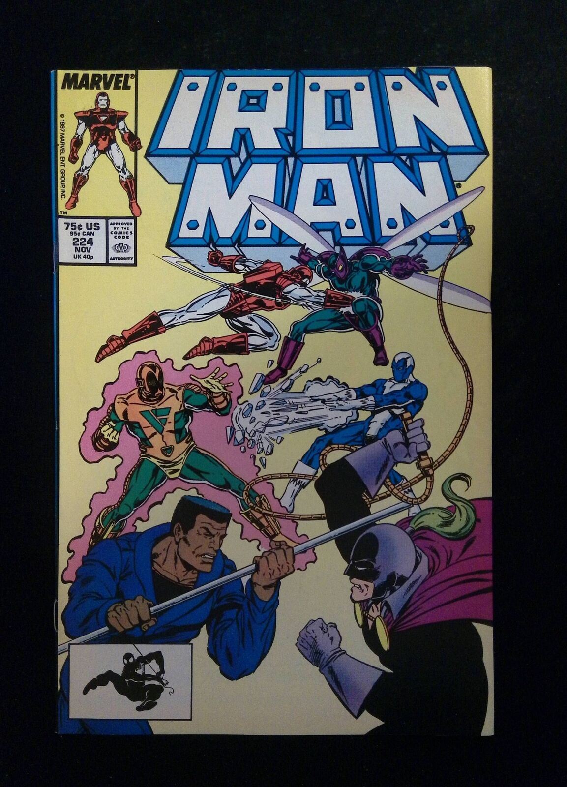 Iron Man #224 MARVEL Comics 1987 VF
