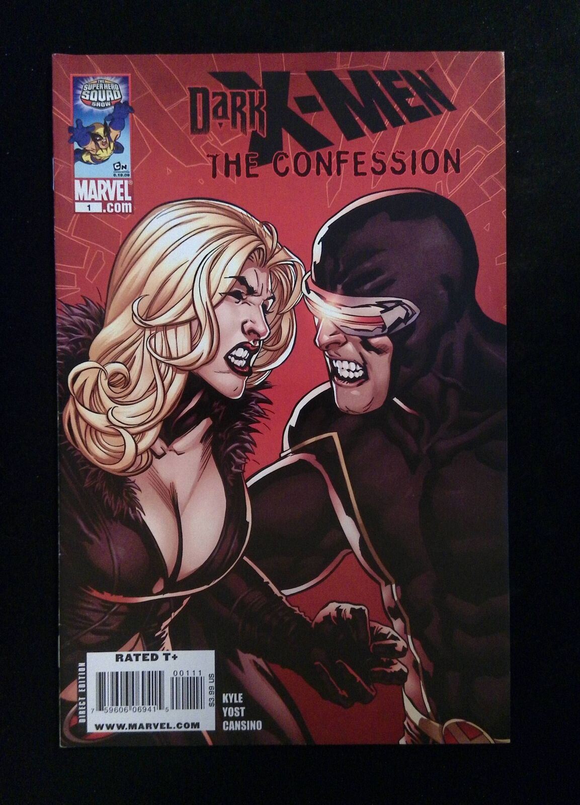 Dark X-Men The Confession #1 MARVEL Comics 2009 VF+