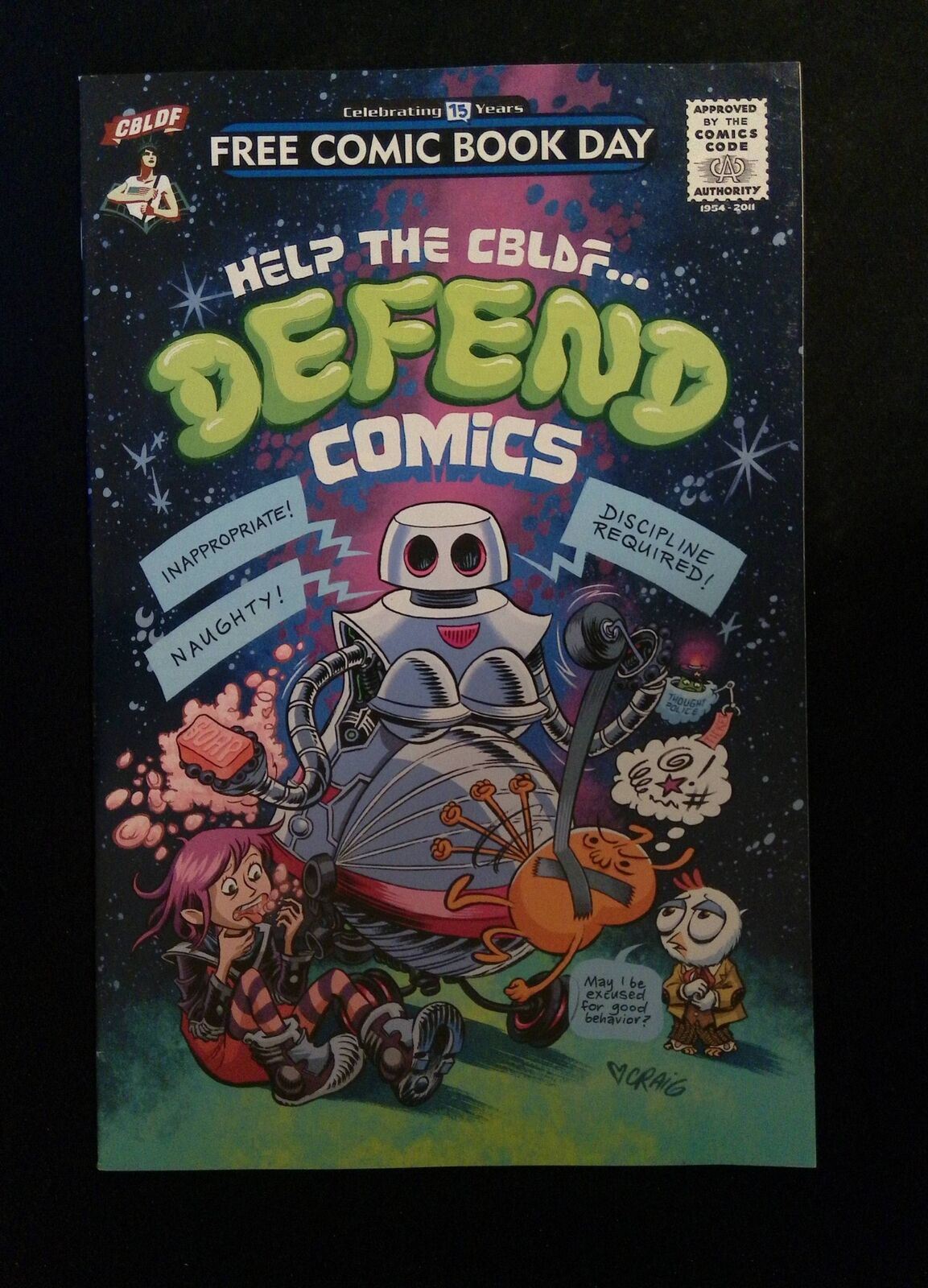 Defend Comics FCBD #2016 COMICS BOOK LEGAL DEFENSE Comics 2016 VF/NM