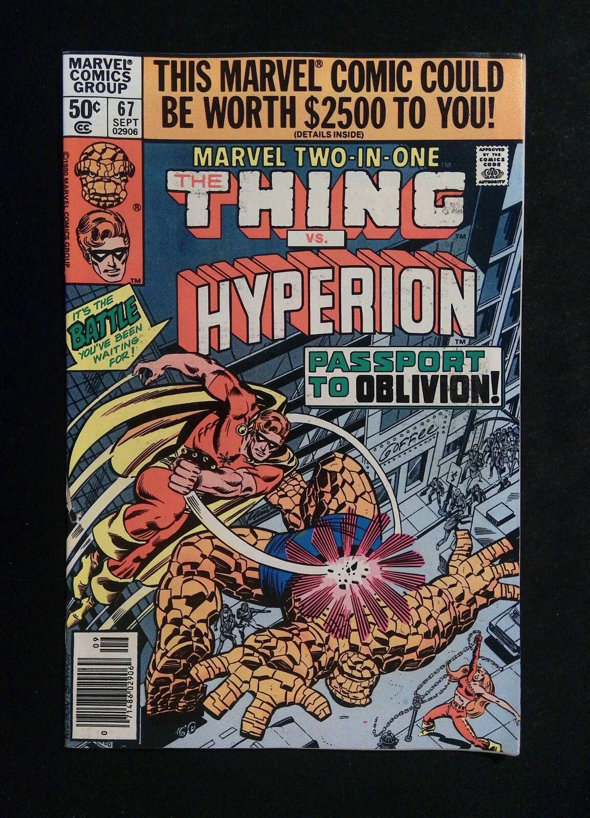 Marvel Two-In-One #67 Marvel Comics 1980 FN/VF Newsstand
