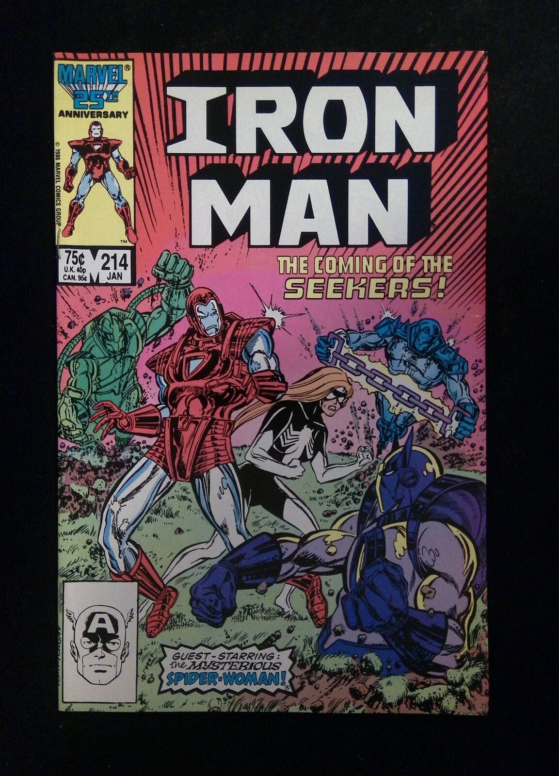 Iron Man #214 MARVEL Comics 1987 VF/NM