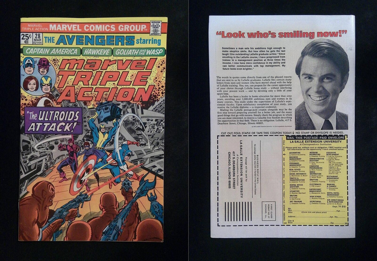 Marvel Triple Action #28 Marvel Comics 1976 VF-