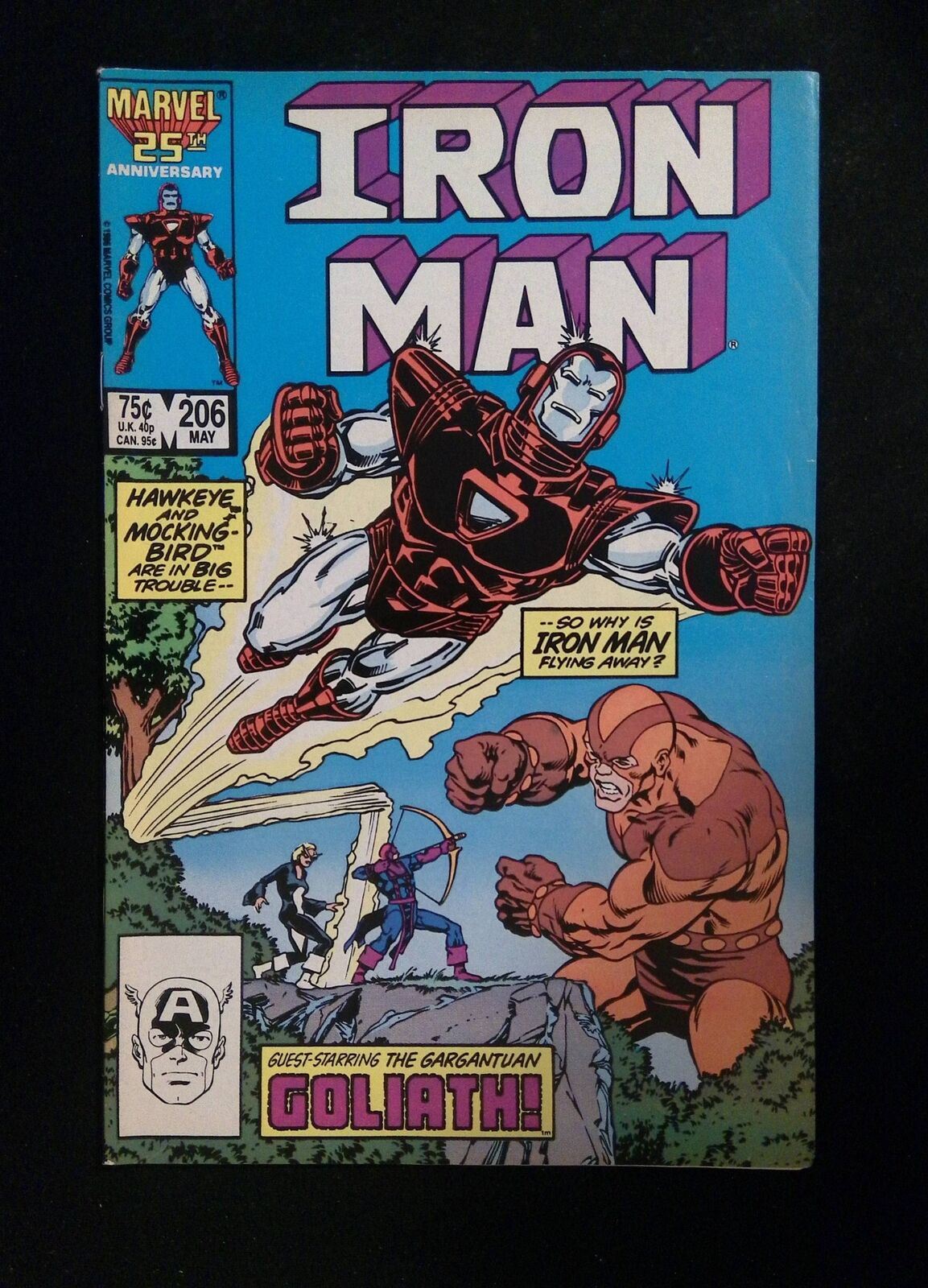 Iron Man #206 MARVEL Comics 1986 VF/NM