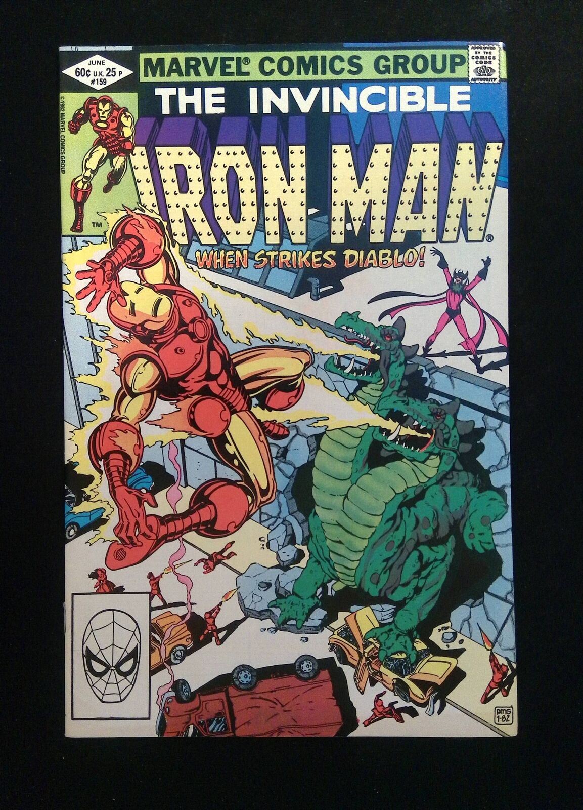 Iron Man #159 MARVEL Comics 1982 VF+