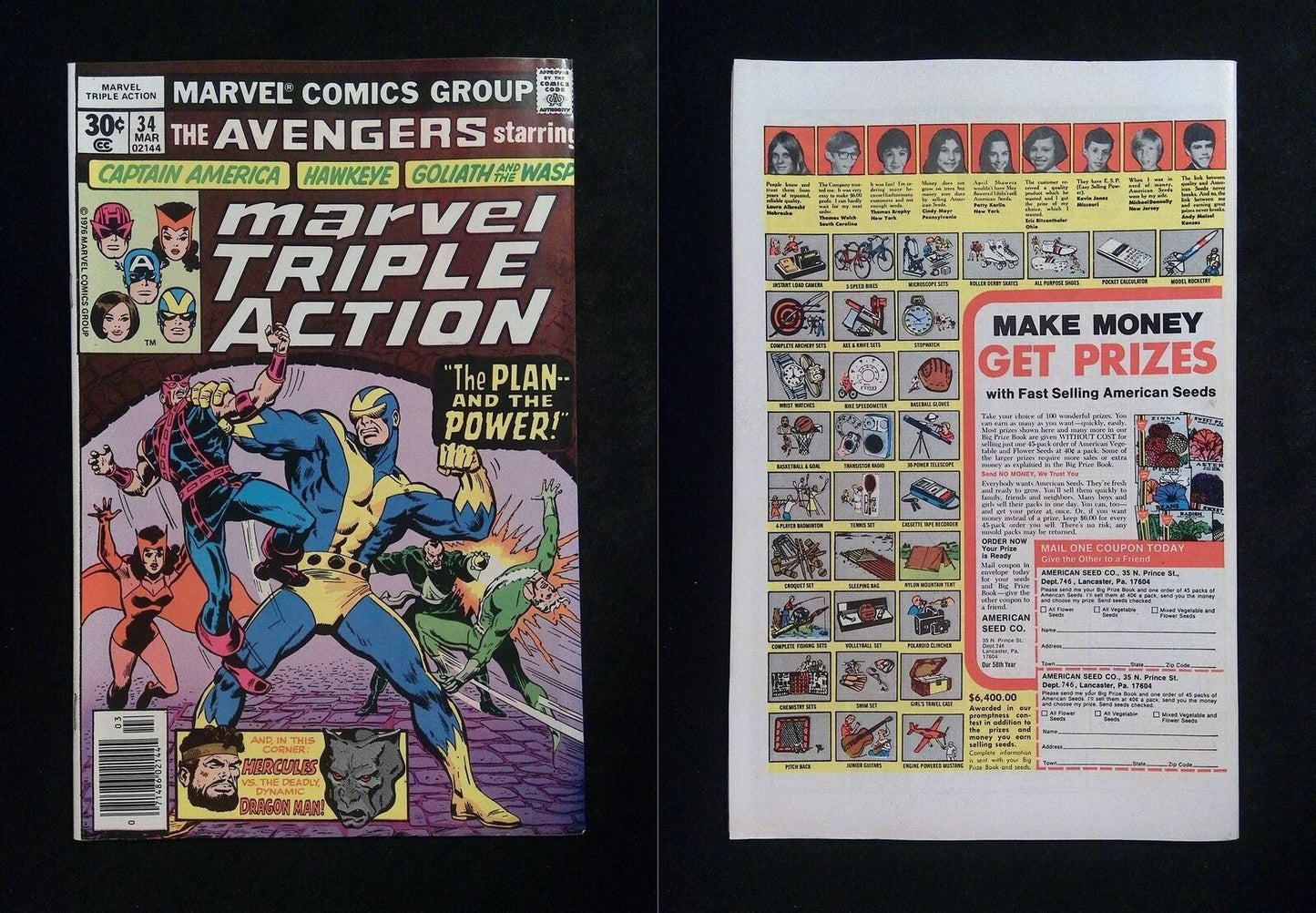 Marvel Triple Action #34 Marvel Comics 1977 VF Newsstand