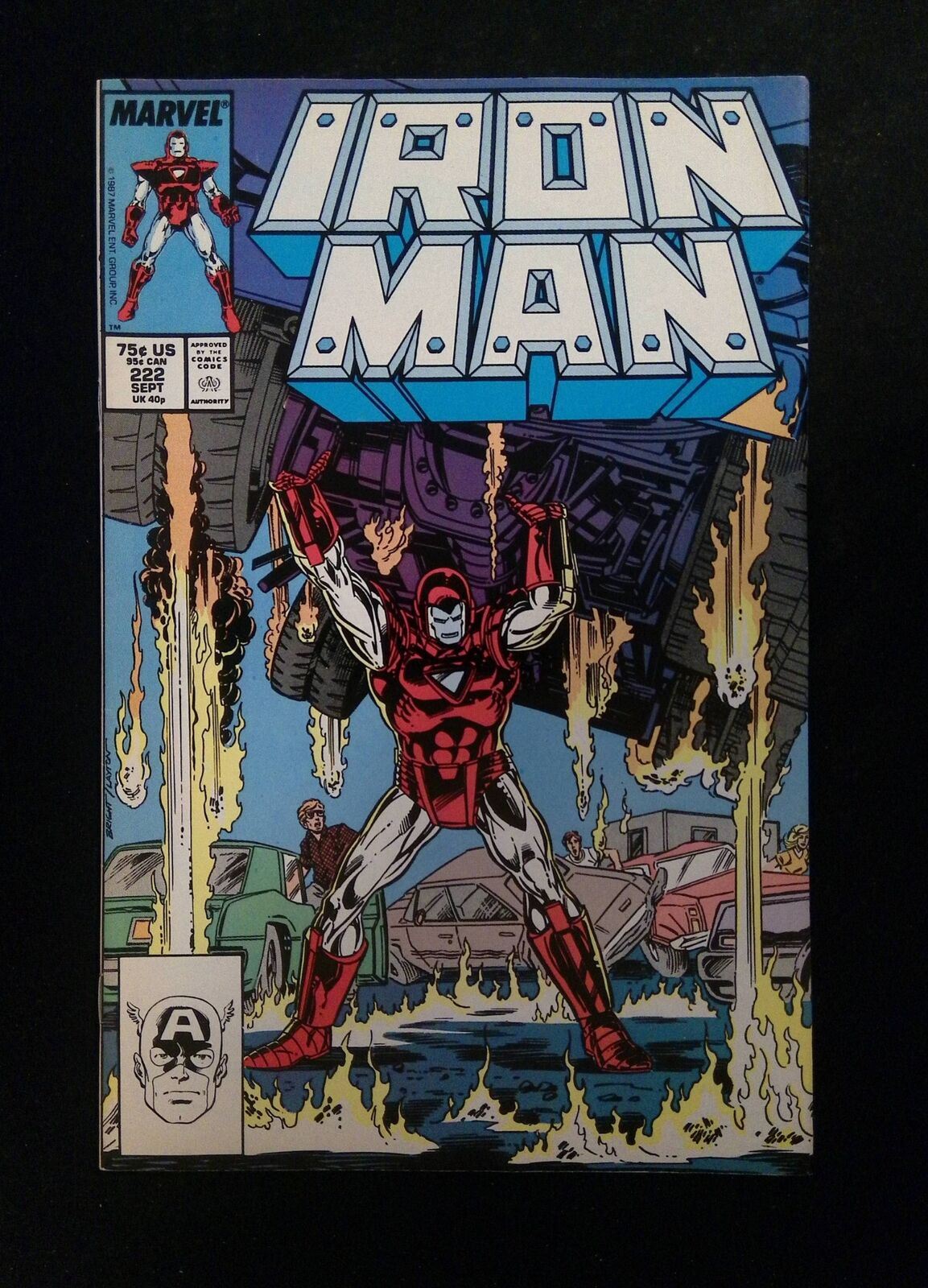 Iron Man #222 MARVEL Comics 1987 VF