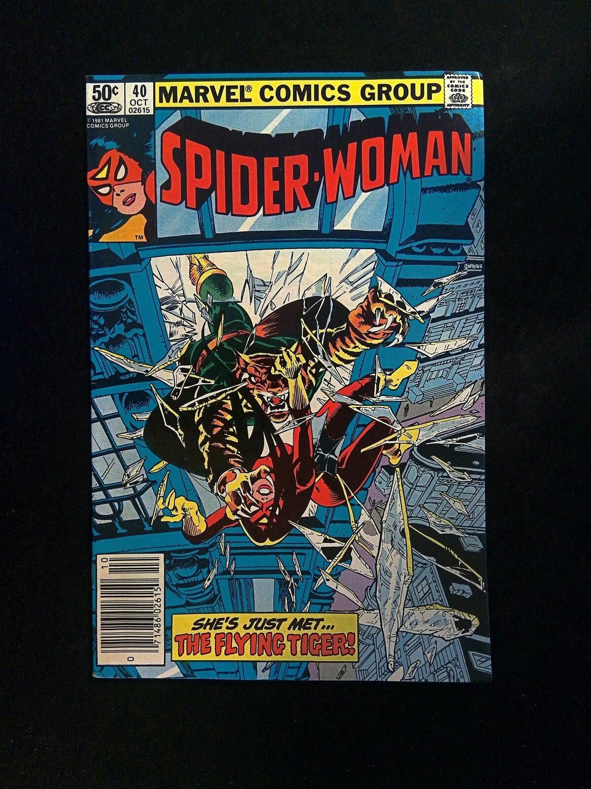 Spider-Woman #40 MARVEL Comics 1981 VF- NEWSSTAND