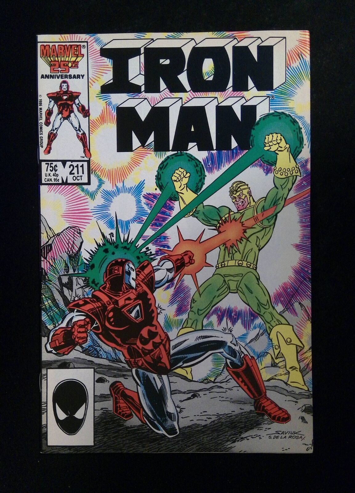 Iron Man #211 MARVEL Comics 1986 VF+