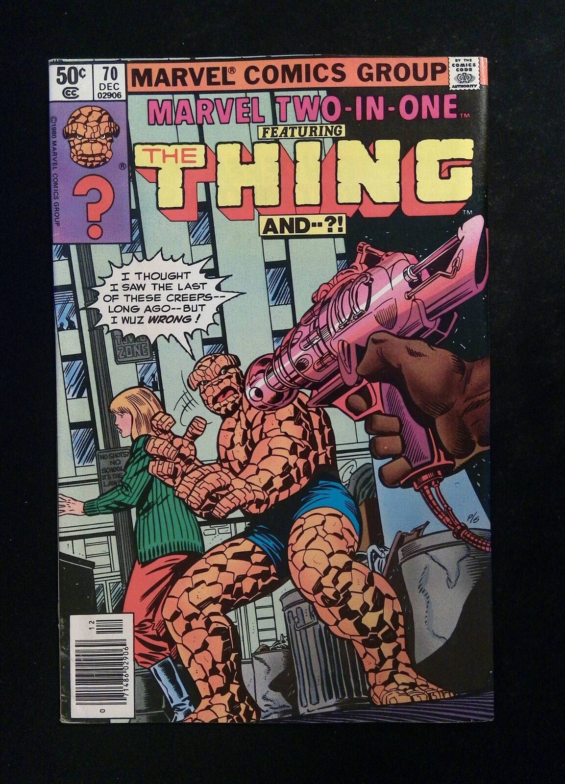 Marvel Two-In-One #70 Marvel Comics 1980 VF+ Newsstand