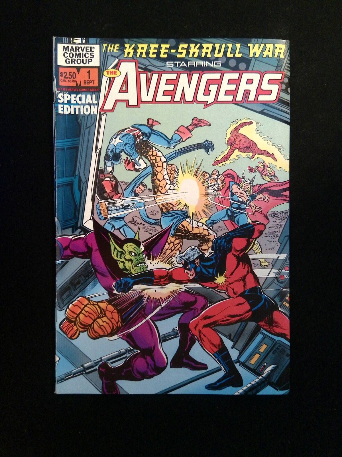Kree-Skrull War Starring Avengers #1 MARVEL Comics 1983 FN/VF