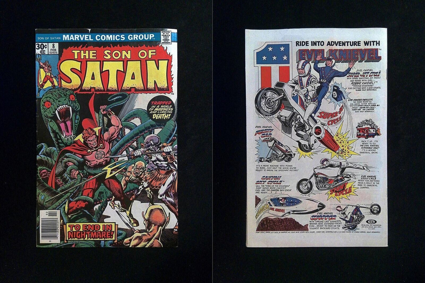 Son of Satan #8 MARVEL Comics 1977 VF NEWSSTAND