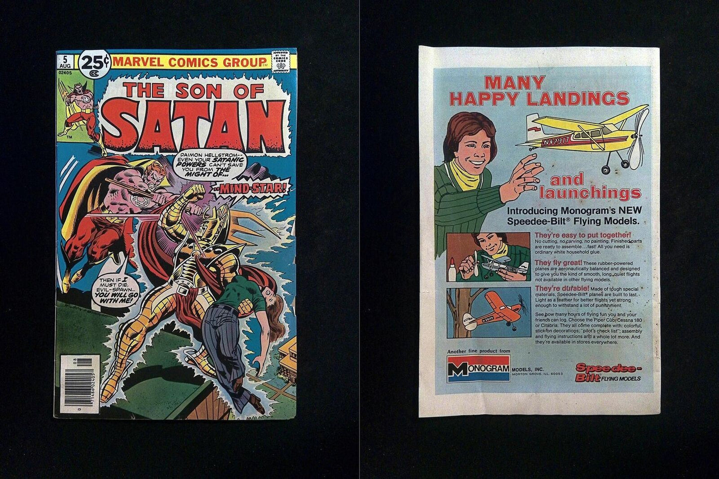 Son of Satan #5 MARVEL Comics 1976 FN NEWSSTAND