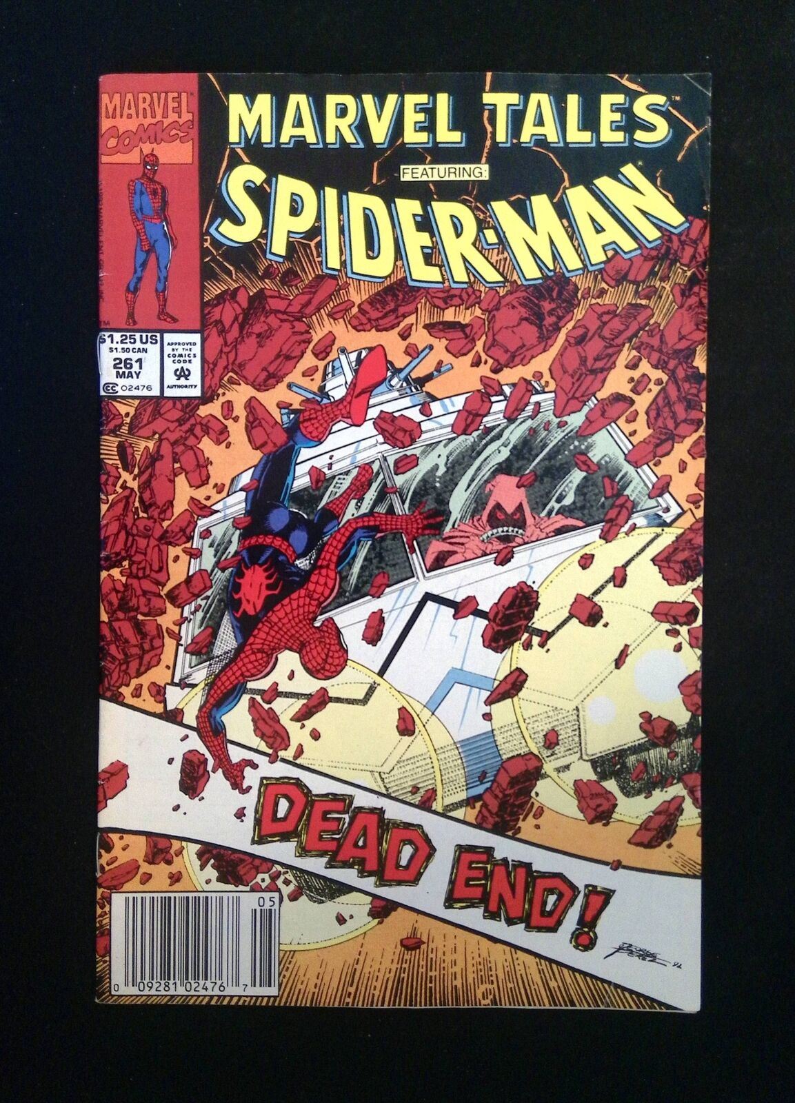 Marvel Tales #261 MARVEL Comics 1992 VF NEWSSTAND