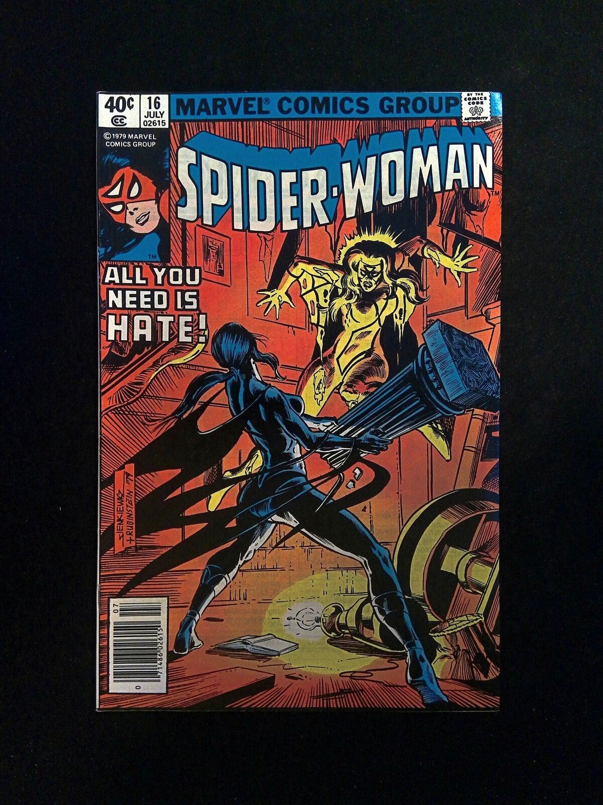 Spider-Woman #16 MARVEL Comics 1979 VF- NEWSSTAND