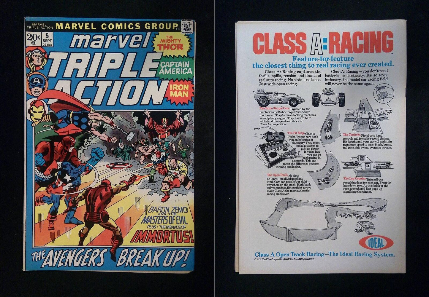 Marvel Triple Action #5 Marvel Comics 1972 FN-