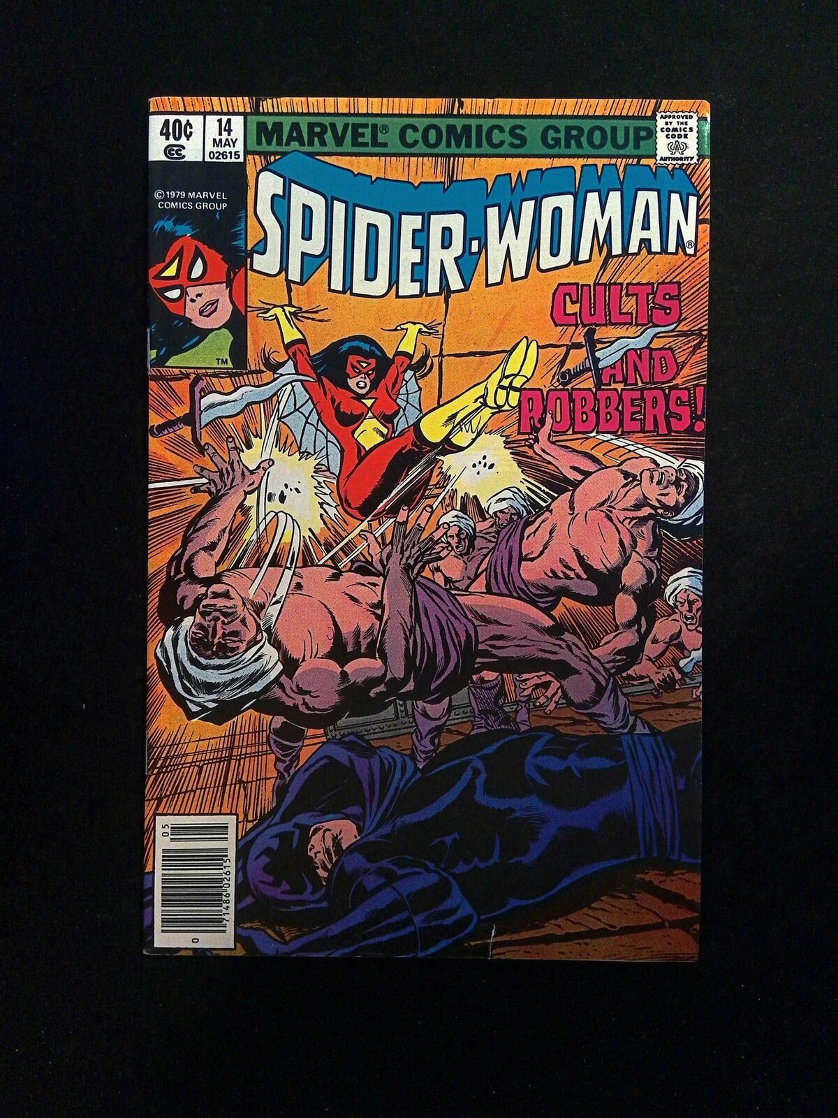 Spider-Woman #14 MARVEL Comics 1979 VF- NEWSSTAND