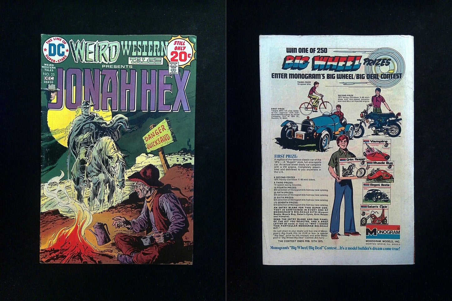 Weird Western Tales #25 DC Comics 1974 FN+