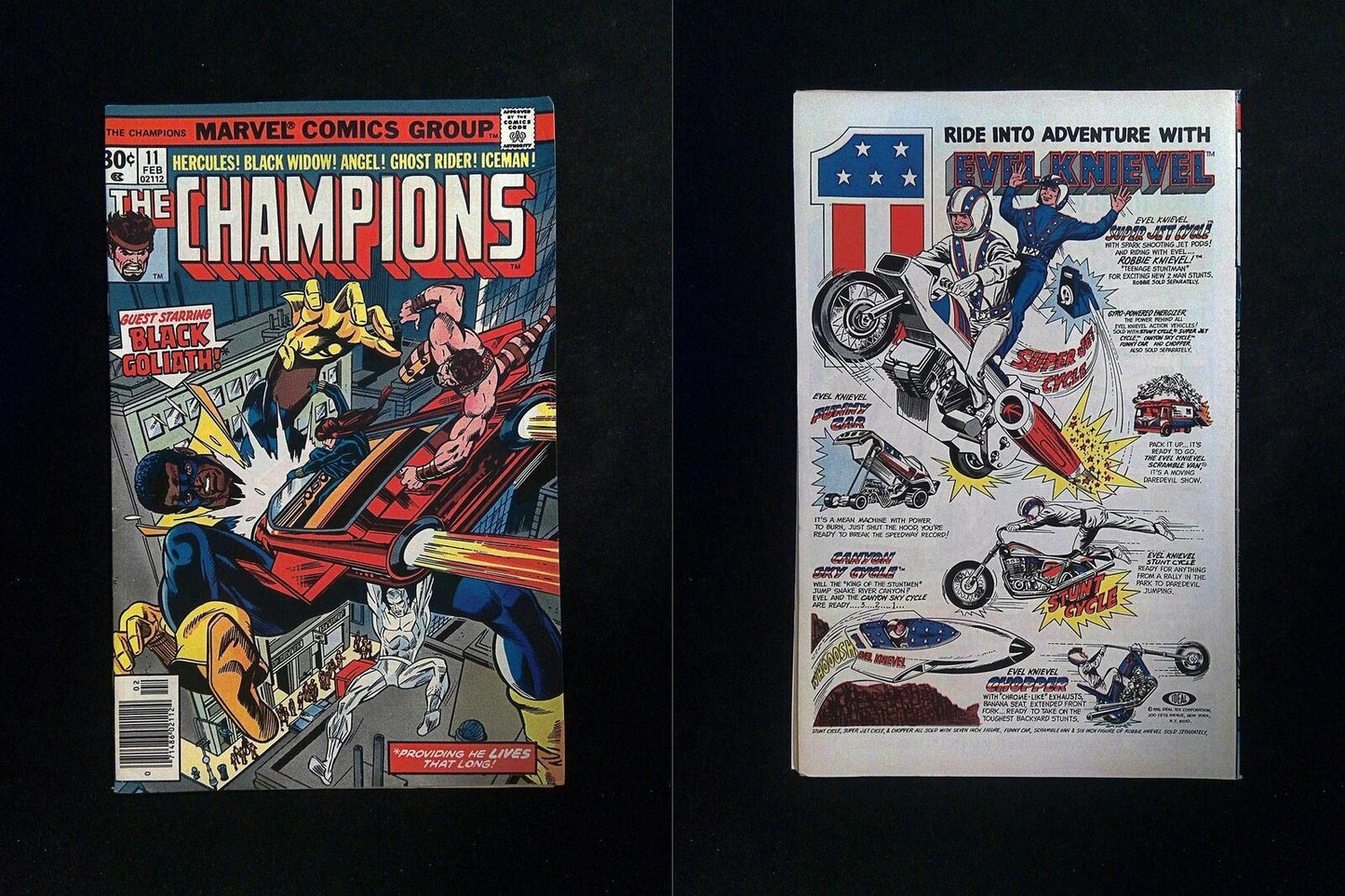 Champions #11 MARVEL Comics 1977 VF NEWSSTAND
