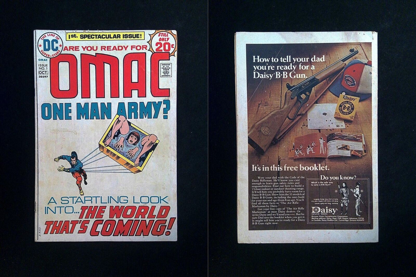 Omac #1 DC Comics 1974 FN