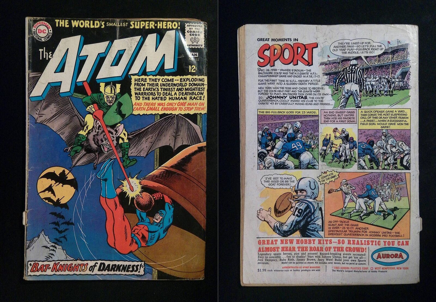 Atom #22 DC Comics 1966 VG-