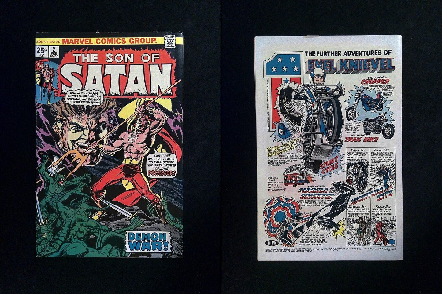 Son of Satan #2 MARVEL Comics 1976 VF-