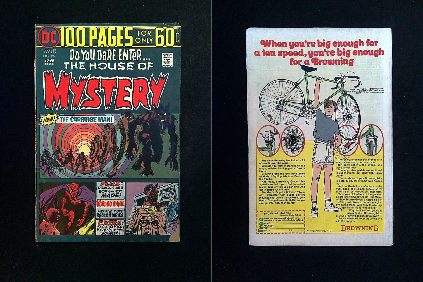 House Of Mystery #227 DC Comics 1974 VG/FN