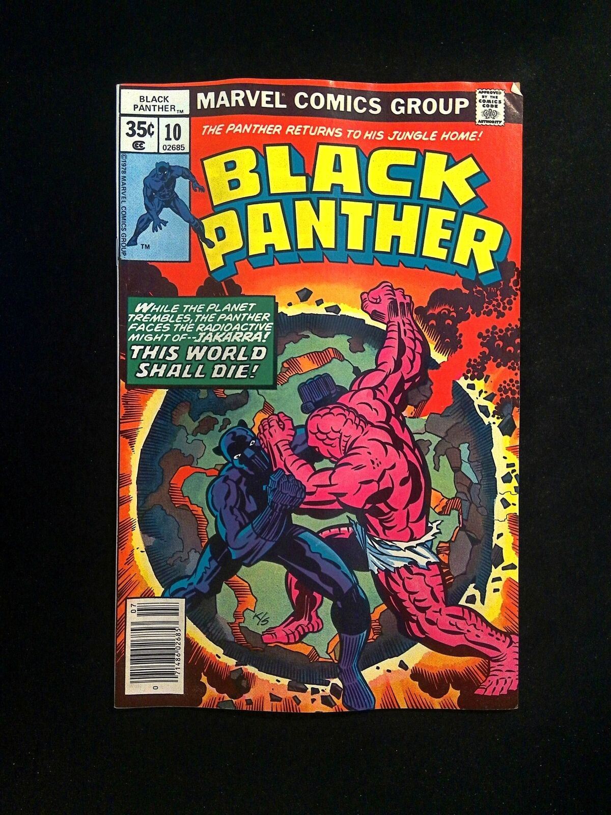 Black Panther #10 MARVEL Comics 1978 FN NEWSSTAND