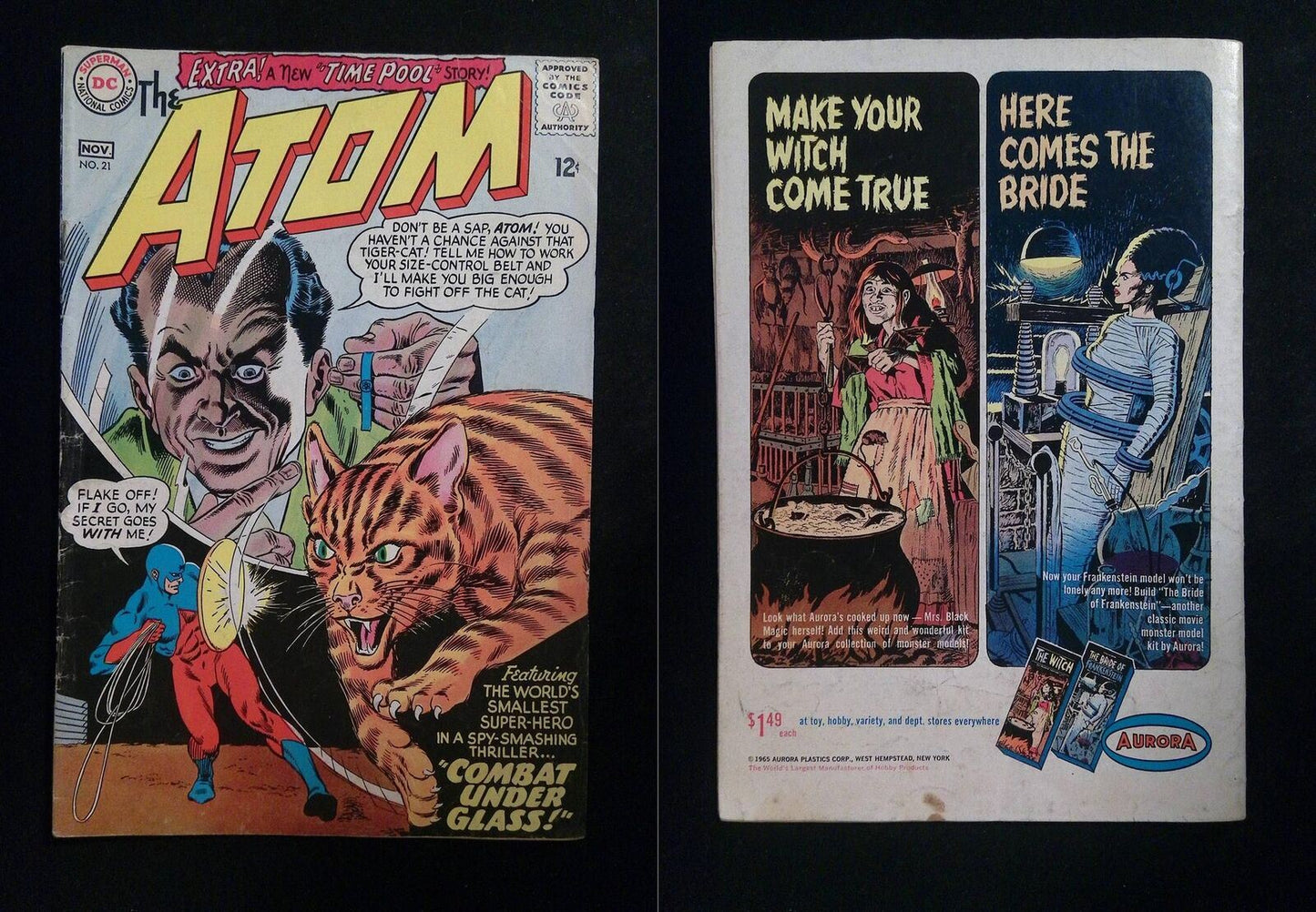 Atom #21 DC Comics 1965 VG/FN