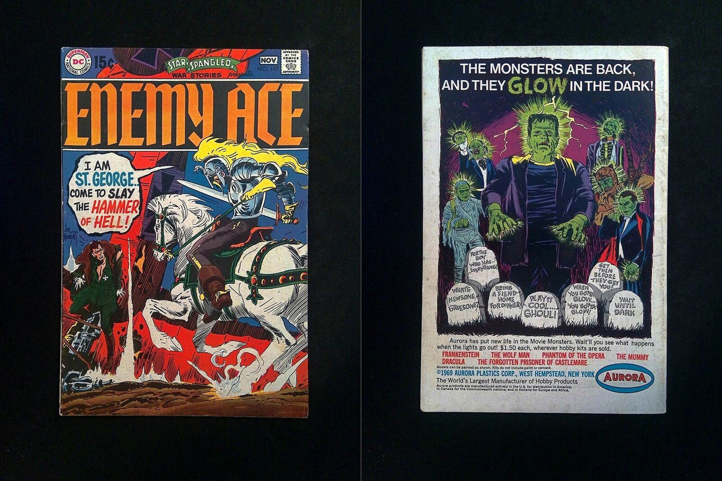 Star Spangled War Stories #147 DC Comics 1969 FN