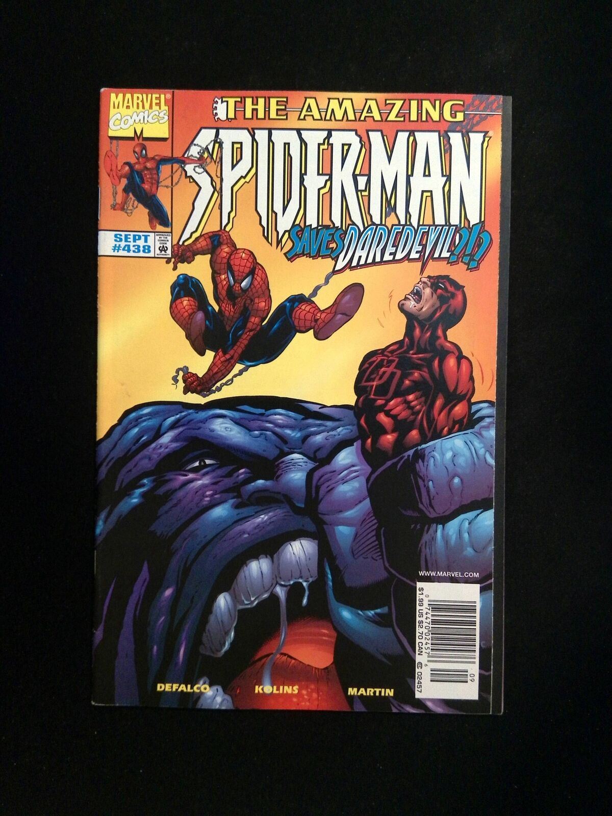 Amazing Spider-Man #438 MARVEL Comics 1998 VF+ NEWSSTAND