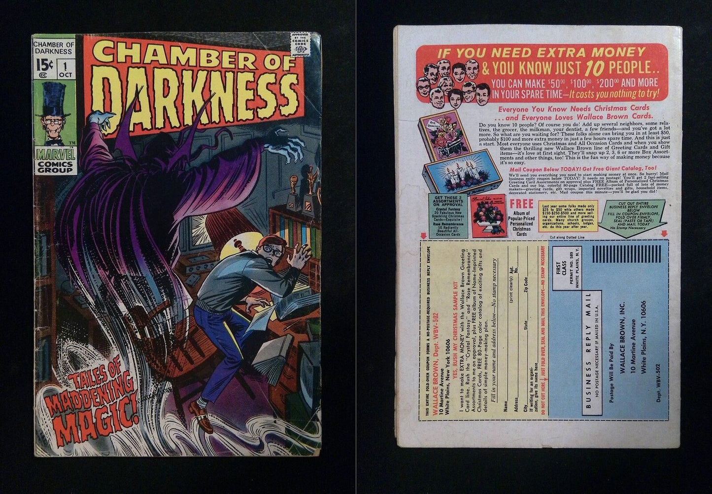 Chamber Of Darkness #1 Marvel Comics 1969 FN-