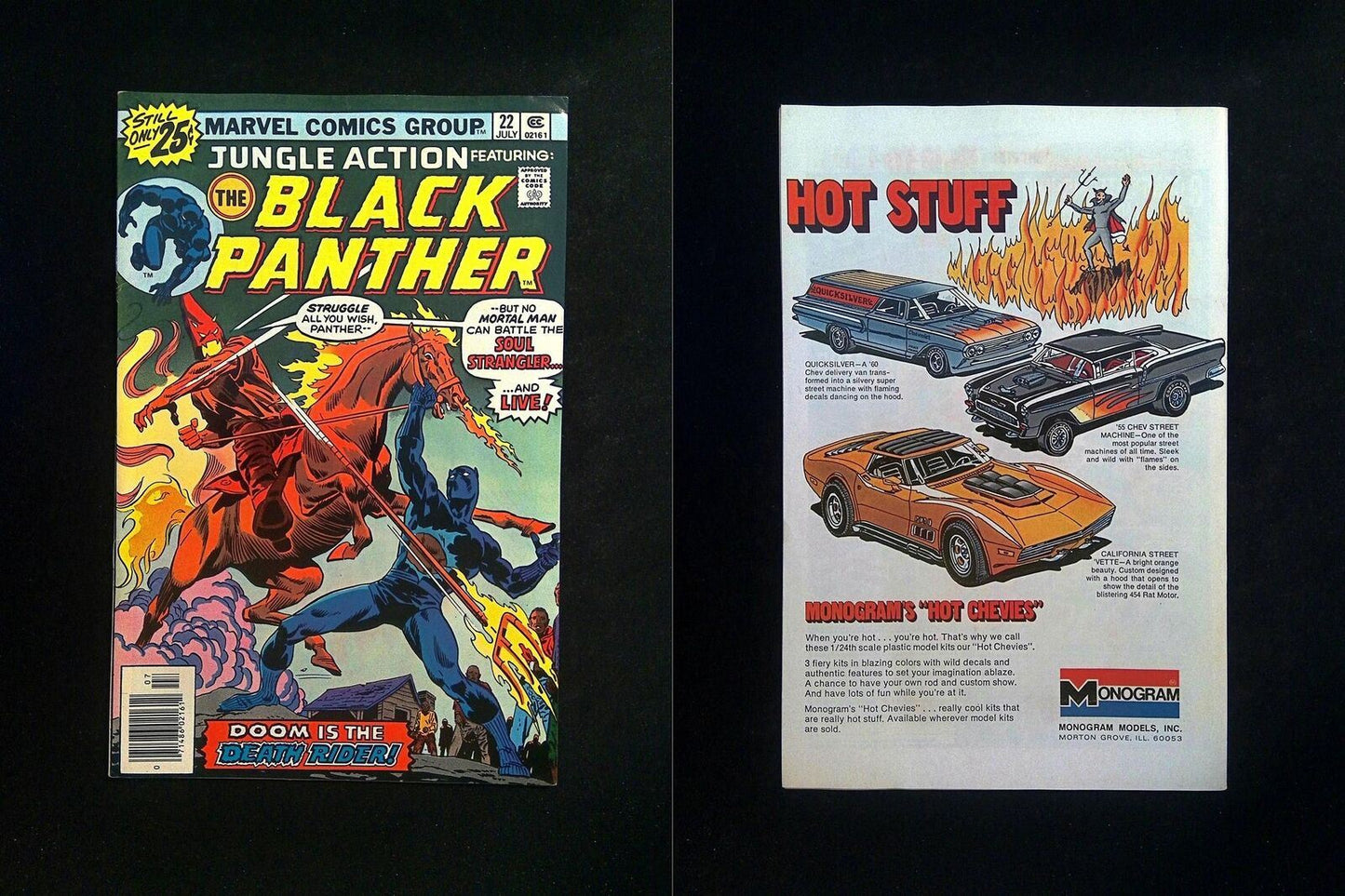 Jungle Action #22 MARVEL Comics 1976 VF+ NEWSSTAND