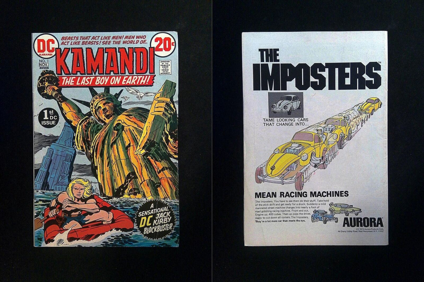 Kamandi #1 DC Comics 1972 VF-