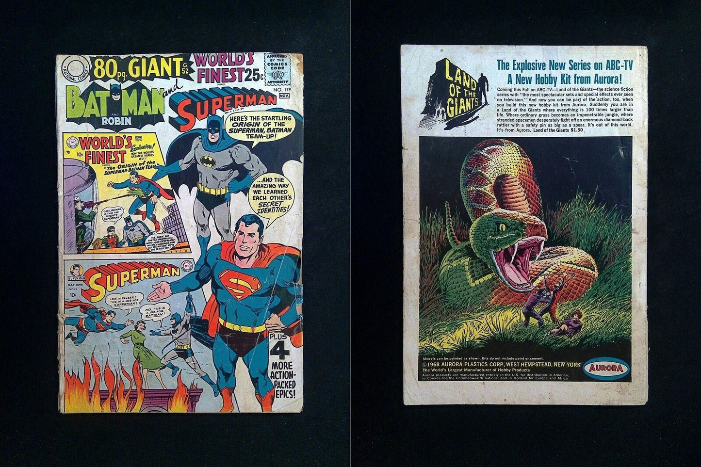 World�s Finest #179 DC Comics 1968 VG