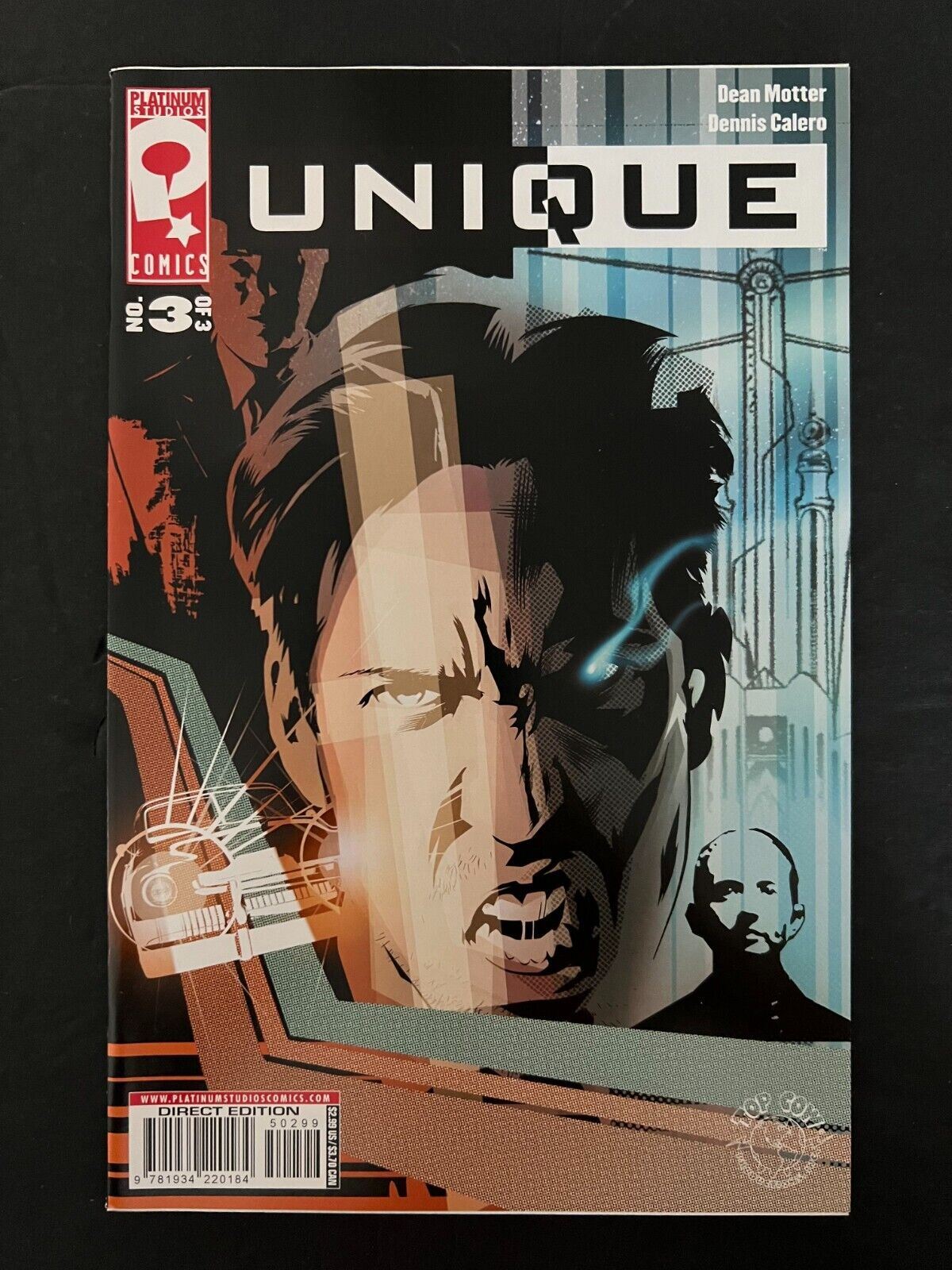 Unique Full Set #1-3 PLATINUM STUDIOS Comics 2007 NM