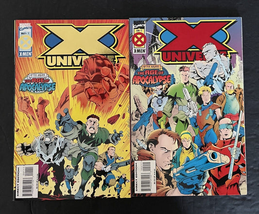 X-Universe Full Set #1,2 MARVEL Comics 1995 VF/NM