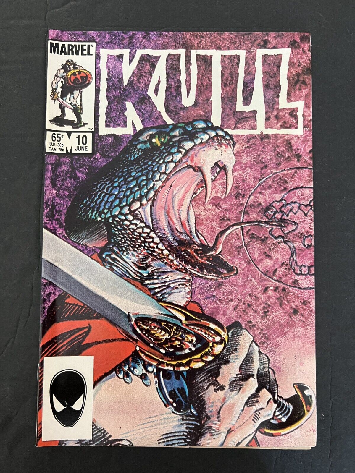Kull the Conqueror Full Set #1-10 (3RD SERIES) MARVEL 1983-1985 VF+ #7 NEWSSTAND
