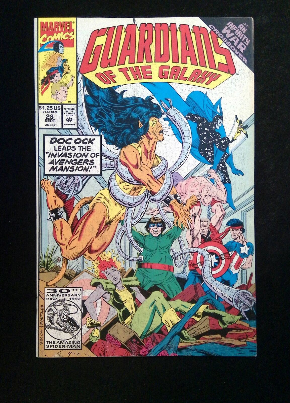 Guardians Of The Galaxy #28 Marvel Comics 1992 FN+