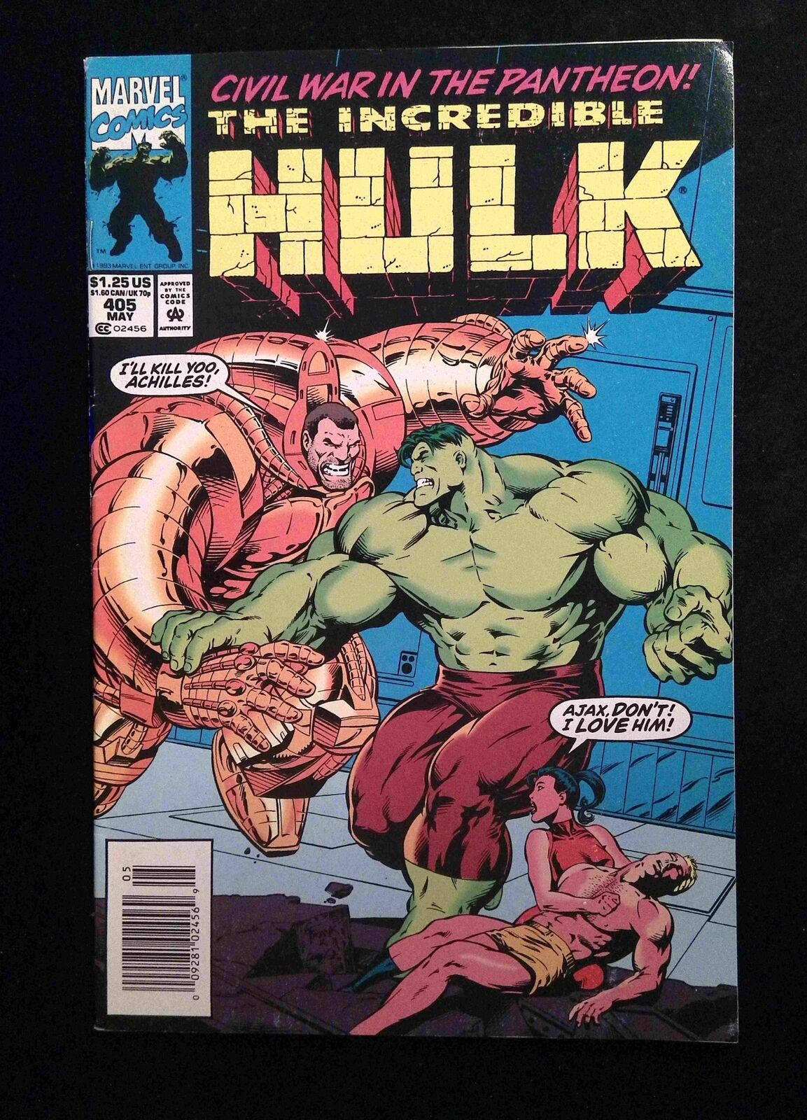 Incredible Hulk #405 Marvel Comics 1992 VF Newsstand